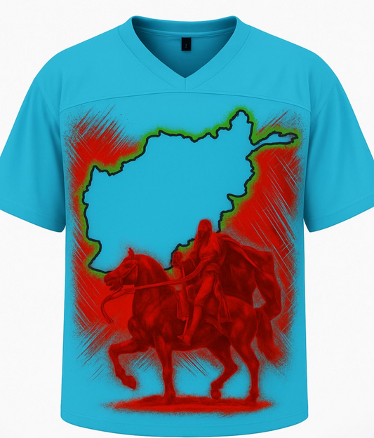 Baby Blue Sher Afghanistan Shirt