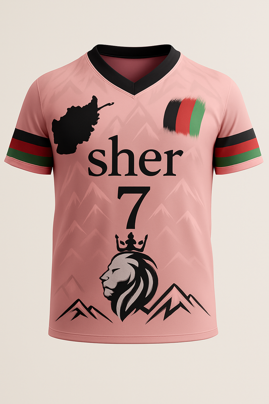 Afghan Baby Pink Jersey